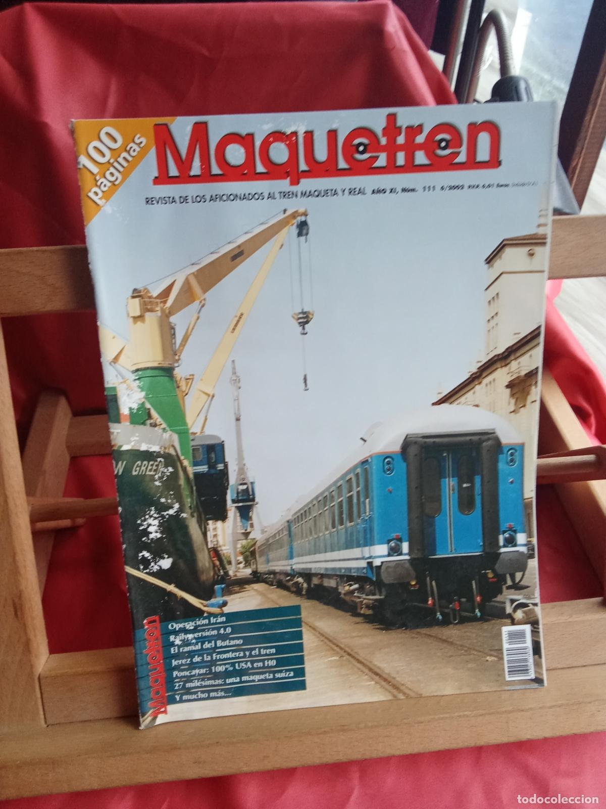 Libros: Revista Maquetren: A&ntilde;o XI N&uacute;m.111 6/2002 REV.1465