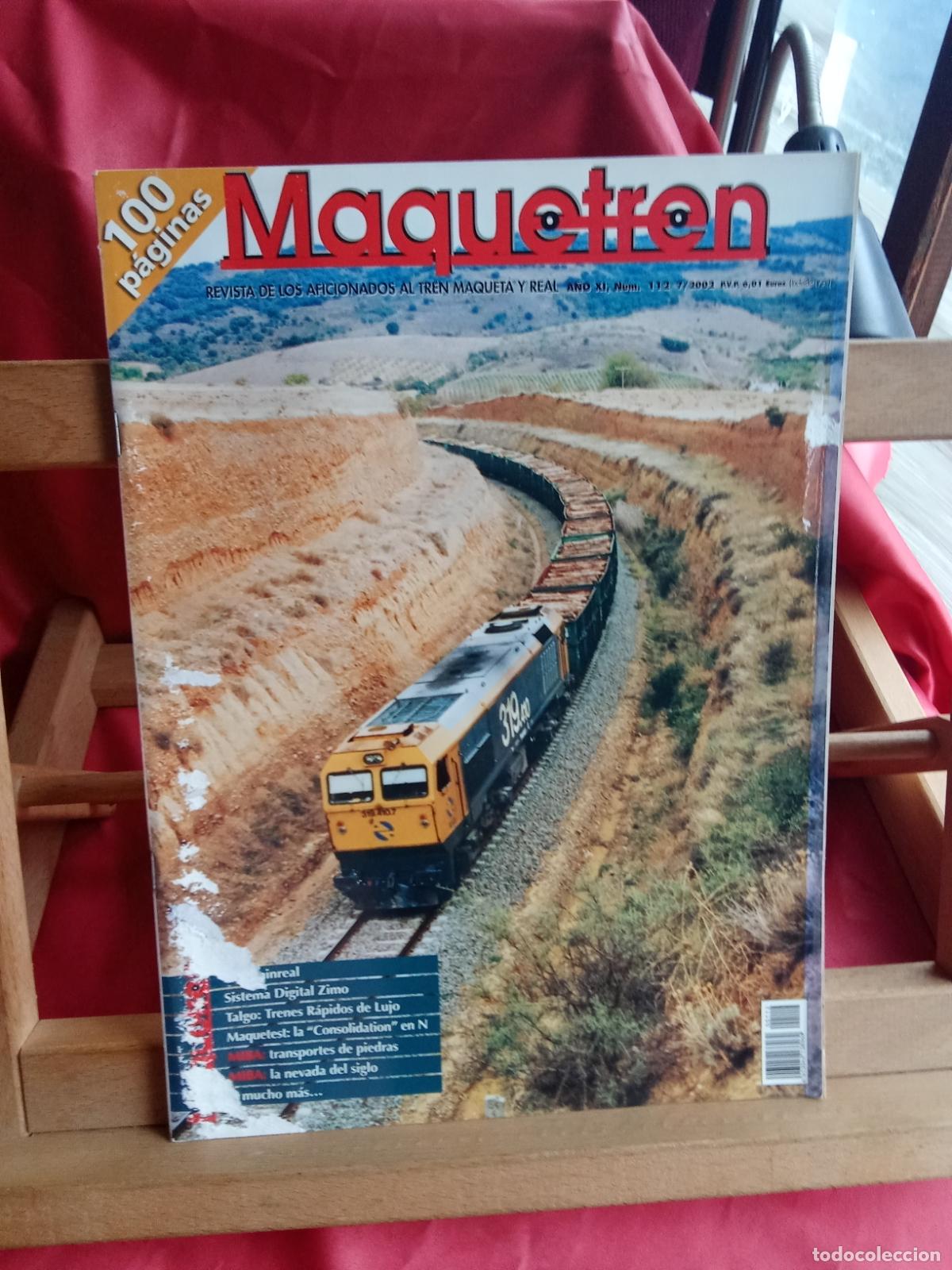 Libros: Revista Maquetren: A&ntilde;o XI N&uacute;m.112 7/2002 REV.1466