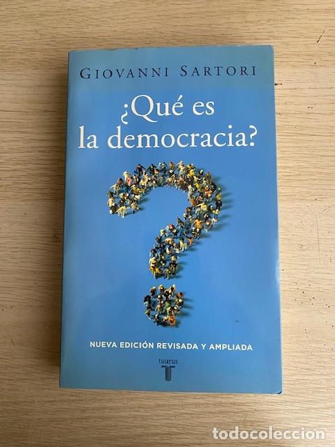 Livros em segunda m&atilde;o: &iquest;QU&Eacute; ES LA DEMOCRACIA? - GIOVANNI SARTORI