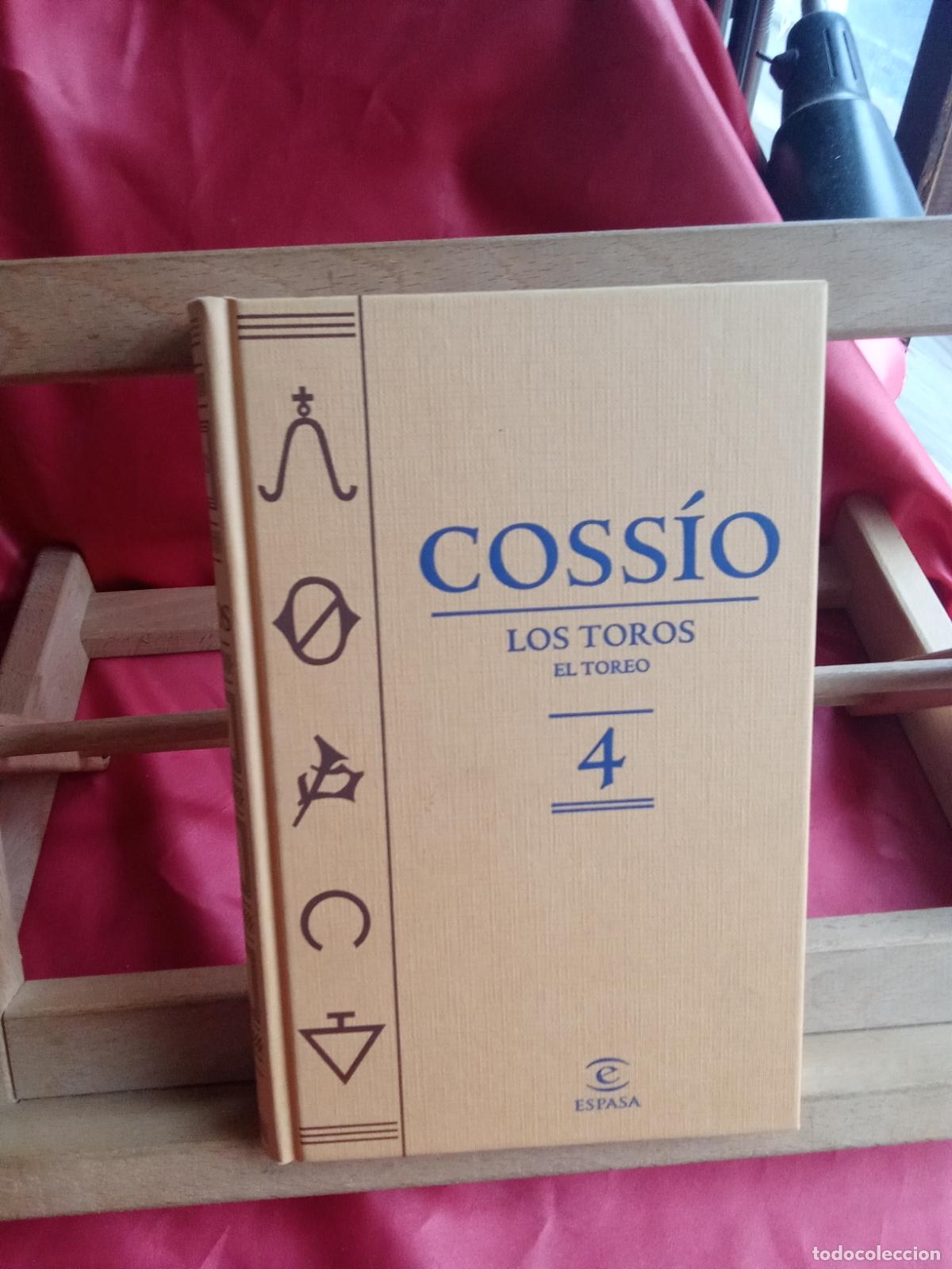 Libros: Coss&iacute;o. Los toros, el toreo 4 L.16184-2098