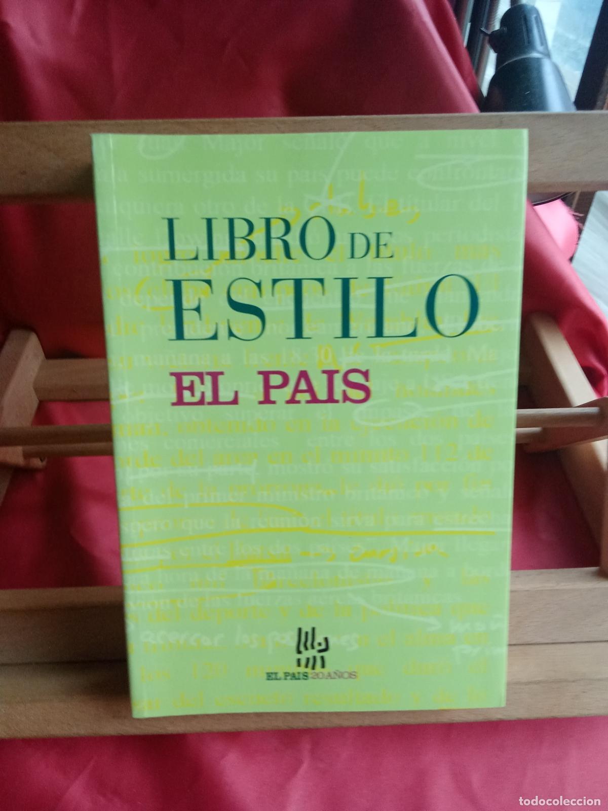 Libros: Libro de estilo. El Pais L.16184-2101 - Foto 1