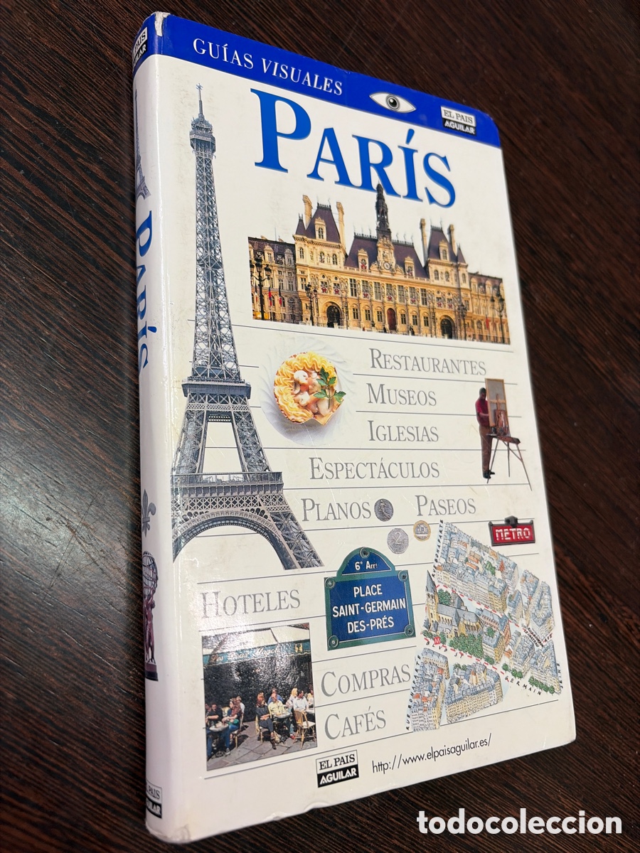 Libros: PARIS GUIAS VISUALES DE VIAJE EL PAIS AGUILAR