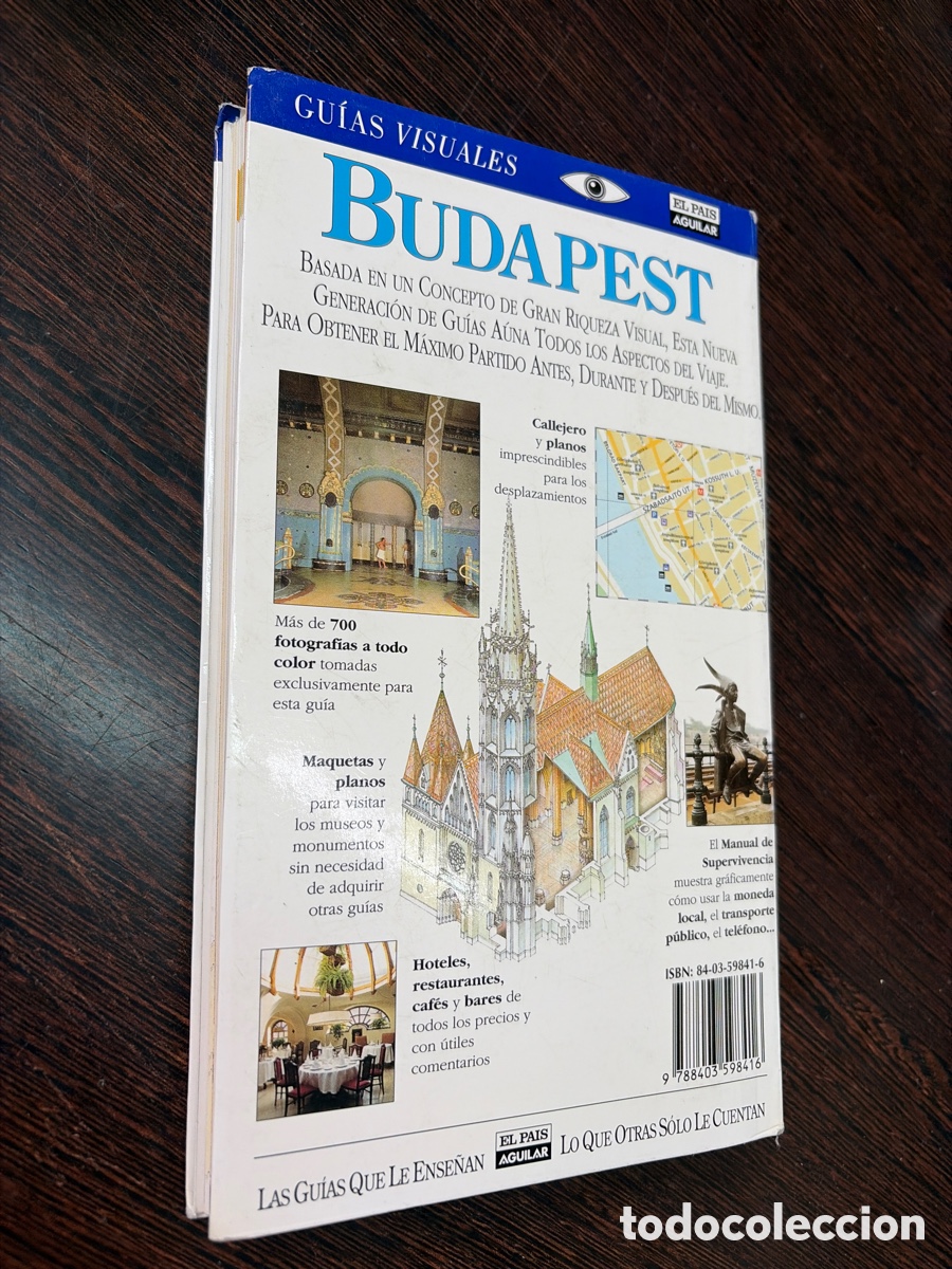 Libros: BUDAPEST GUIAS VISUALES DE VIAJE EL PAIS AGUILAR - Foto 2