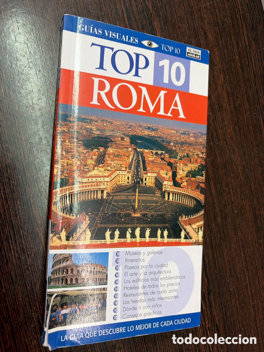 Libros: GUIA DE VIAJE ROMA GUIAS VISUALES TOP 10 EL PAIS AGUILAR