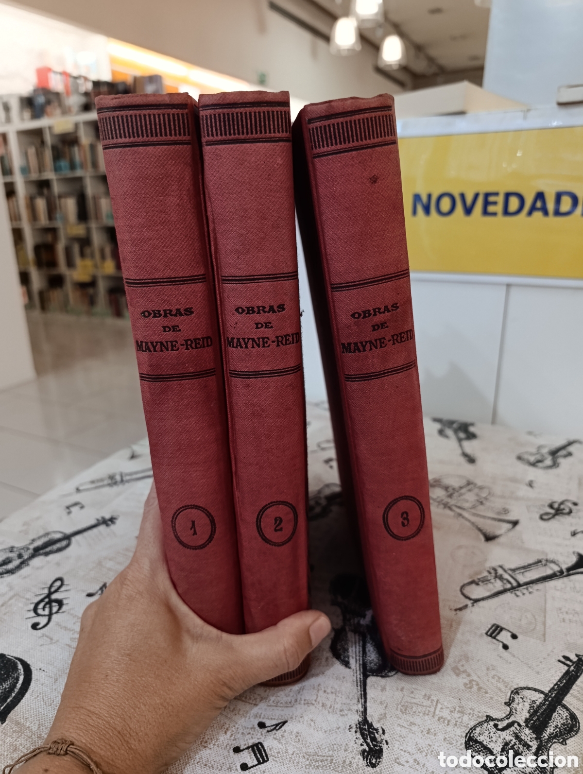 Libros: En tierra y en mar. Aventuras maravillosas. Obras completas de Mayne-Reid. Tomos 1, 2 y 3