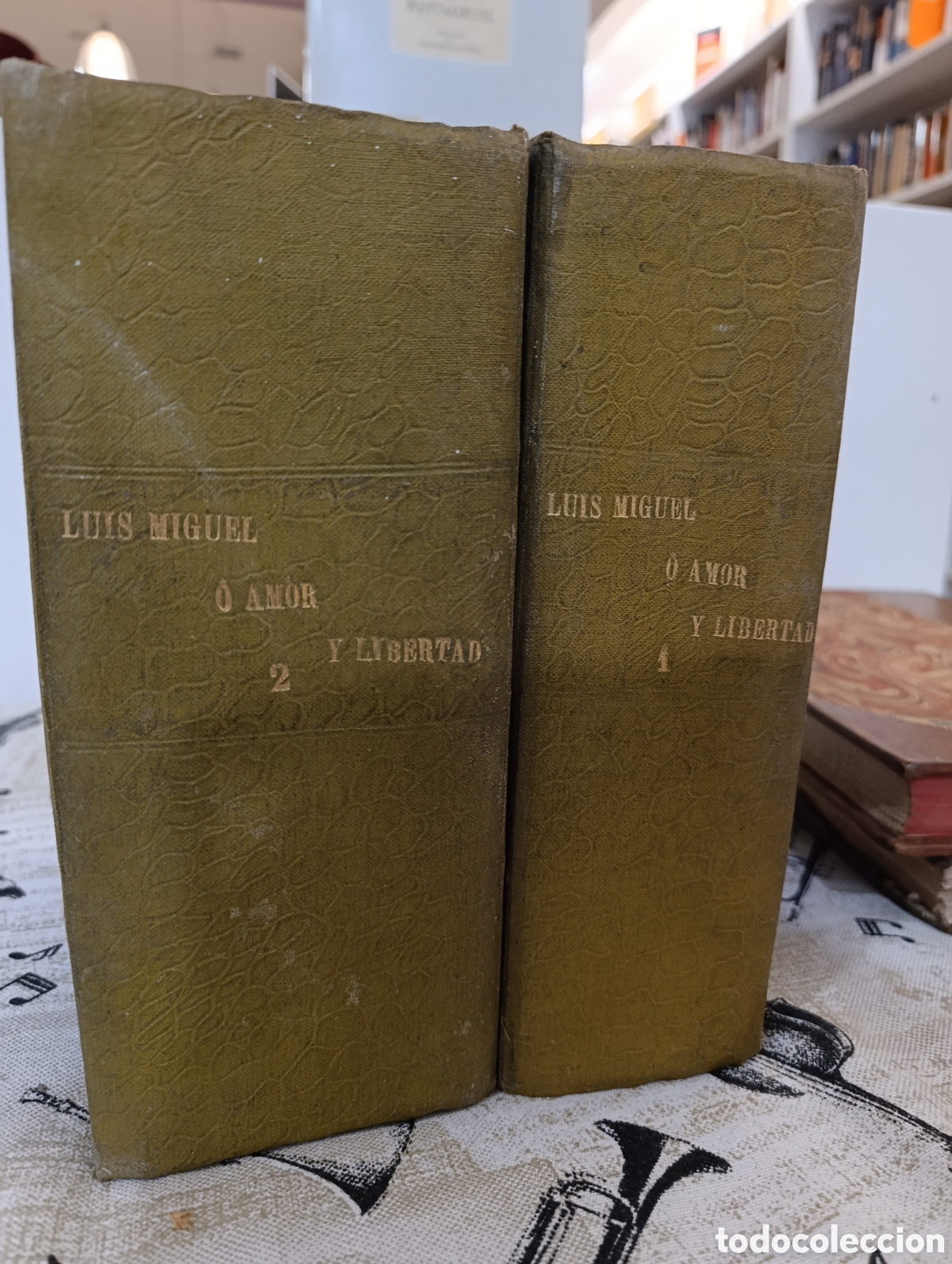Libros: LUIS MIGUEL O AMOR Y LIBERTAD ADOLFO DE MADRID 1&ordf; EDICION A&Ntilde;O 1931 OBRA COMPLETA