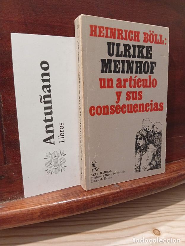Libri di seconda mano: Ulrike Meinhof un articulo y sus consecuencias