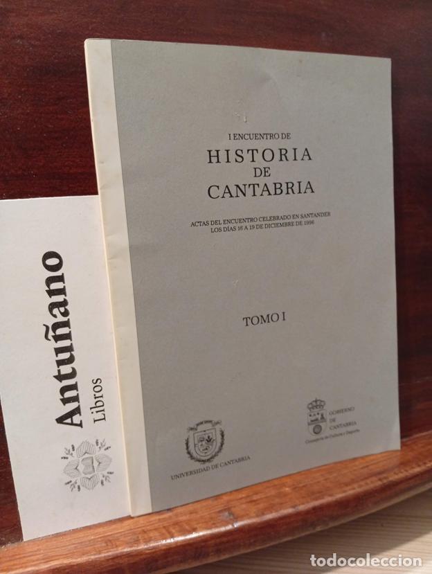 Libros: I Encuentro de historia de Cantabria Tomo I