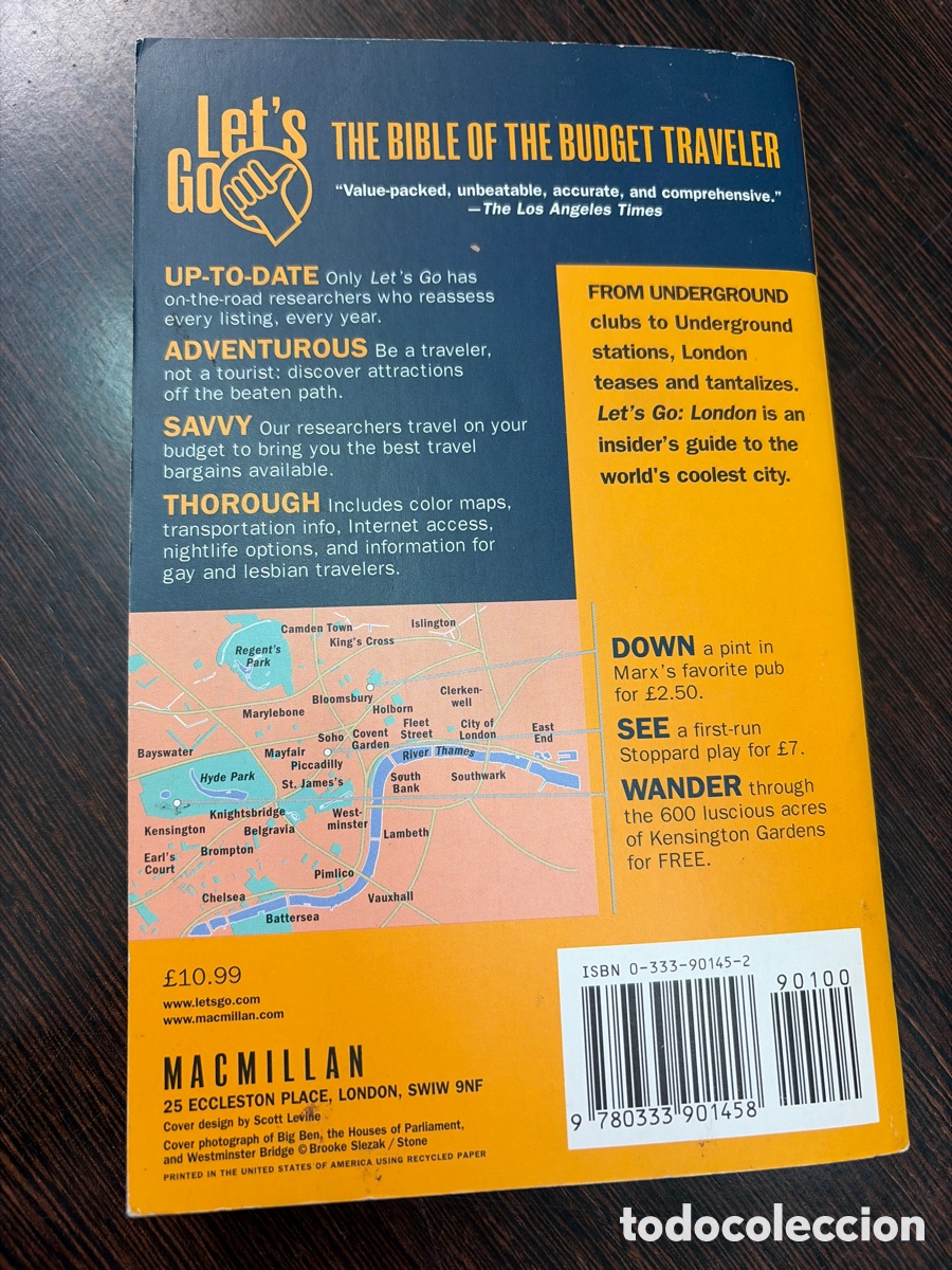 Libros: LETS GO CITY GUIDES LONDON - Foto 2