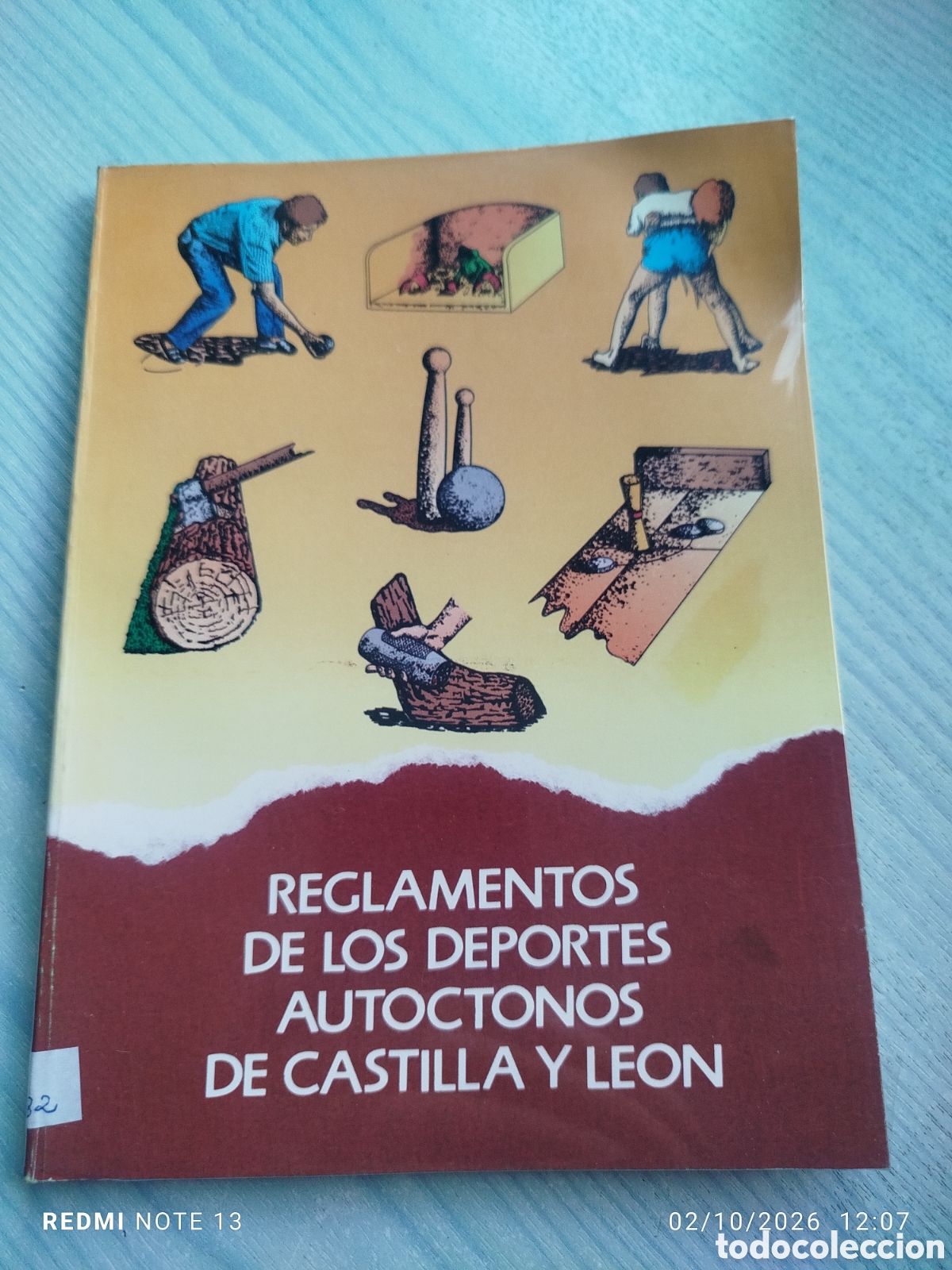 Libros: Reglamentos de los deportes aut&oacute;ctonos de castilla y leon