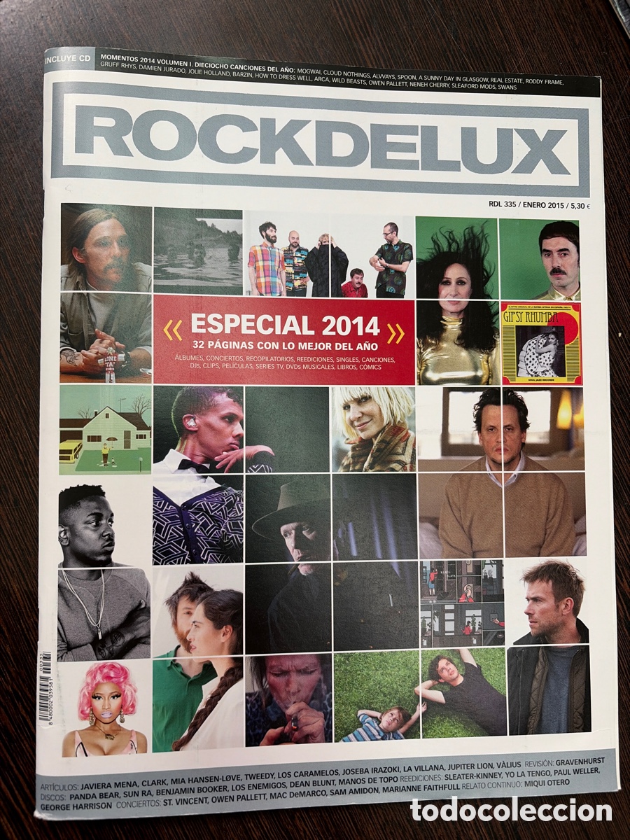 Libros: REVISTA MUSICAL ROCKDELUX MOMENTOS 2014 VOLUMEN I