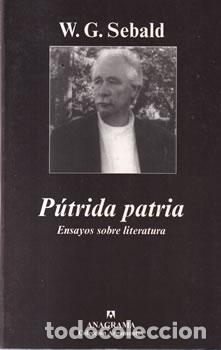 Libros: P&uacute;trida patria - W. G. Sebald - Foto 1