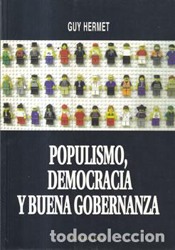 Livros em segunda m&atilde;o: Populismo, democracia y buena gobernanza - Guy Hermet
