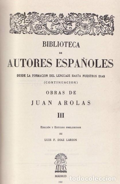 Libros: AROLAS BONET, Juan.- - Obras. 3 tomos. - Foto 1