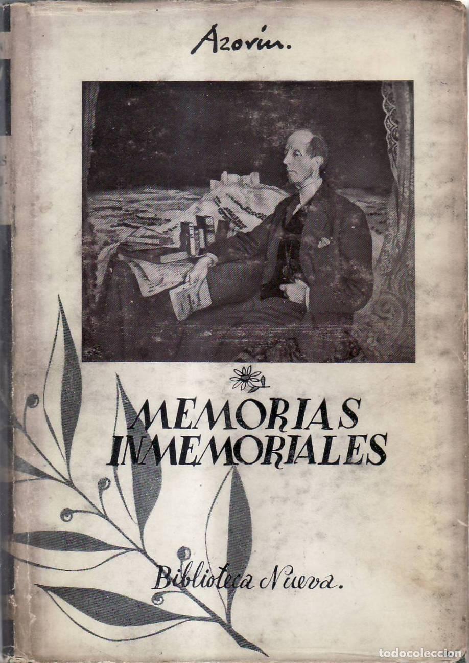 books: AZORIN.- - Memorias inmemoriales.