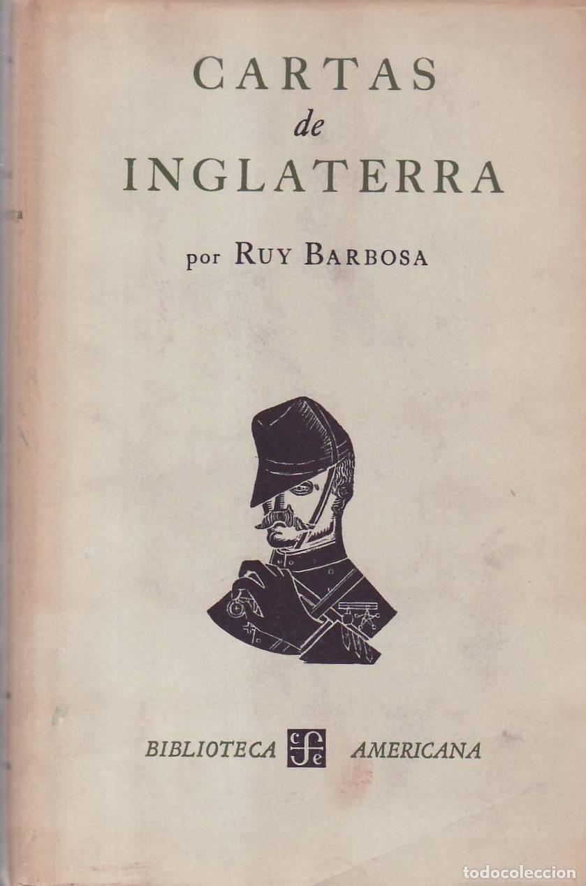 B&uuml;cher: BARBOSA, Ruy.- - Cartas de Inglaterra.