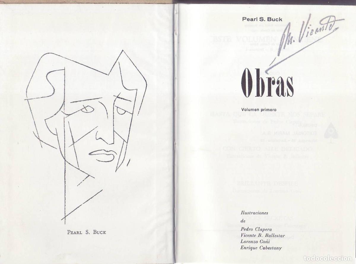 Livros em segunda m&atilde;o: BUCK, Pearl S.- - Obras. Vol&uacute;men primero: Hasta que la muerte nos separe - Con cierto aire delicado