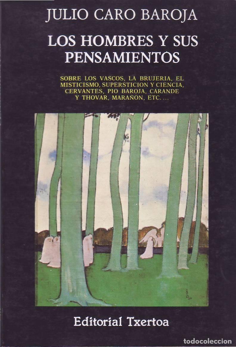 Libri di seconda mano: CARO BAROJA, Julio.- - Los hombres y sus pensamientos.