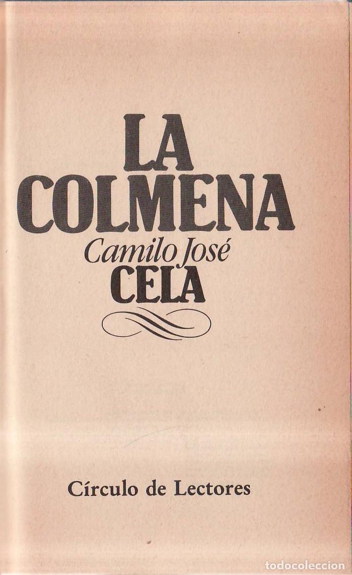 Libros: CELA, Camilo Jos&eacute;.- - La colmena. Novela. - Foto 1