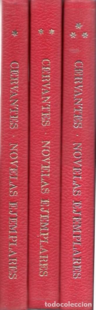 Libri di seconda mano: CERVANTES, Miguel de.- - Novelas ejemplares. 3 vol&uacute;menes.