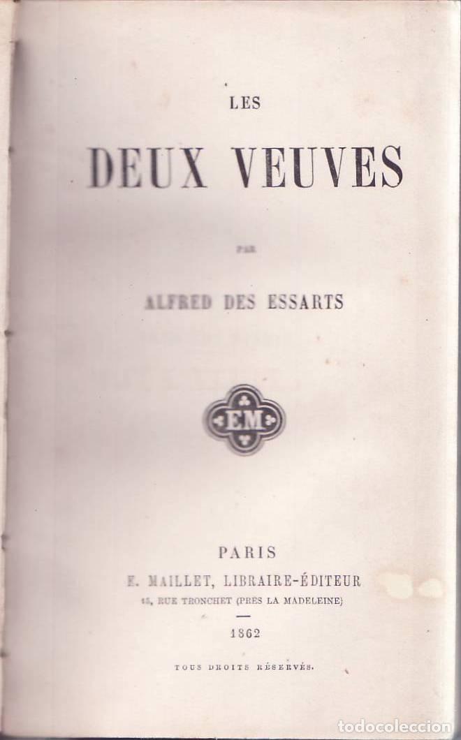 B&uuml;cher: ESSARTS, Alfred des.- - Les deux veuves.
