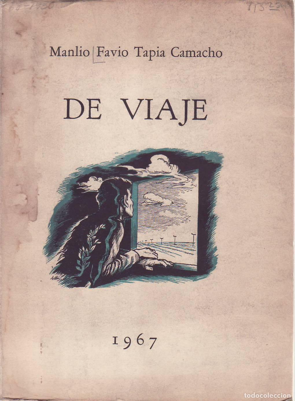 Libros: FAVIO TAPIA CAMACHO, Manlio.- - De viaje. - Foto 1