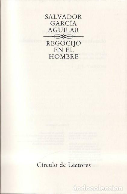 B&uuml;cher: GARCIA AGUILAR, Salvador.- - Regocijo en el hombre.