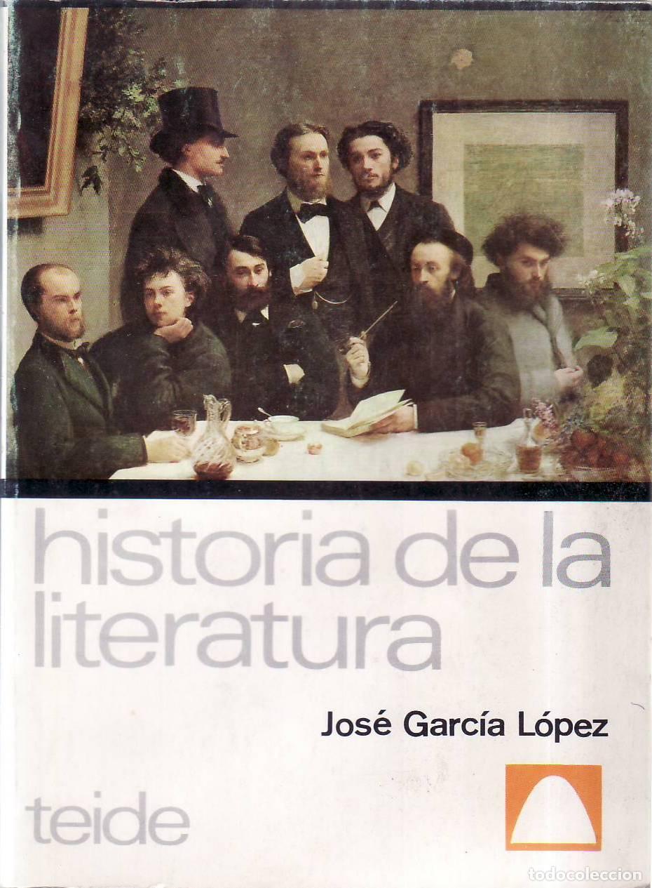 Libros: GARCIA LOPEZ, Jos&eacute;.- - Historia de la literatura espa&ntilde;ola y universal. (Manual de sexto curso).