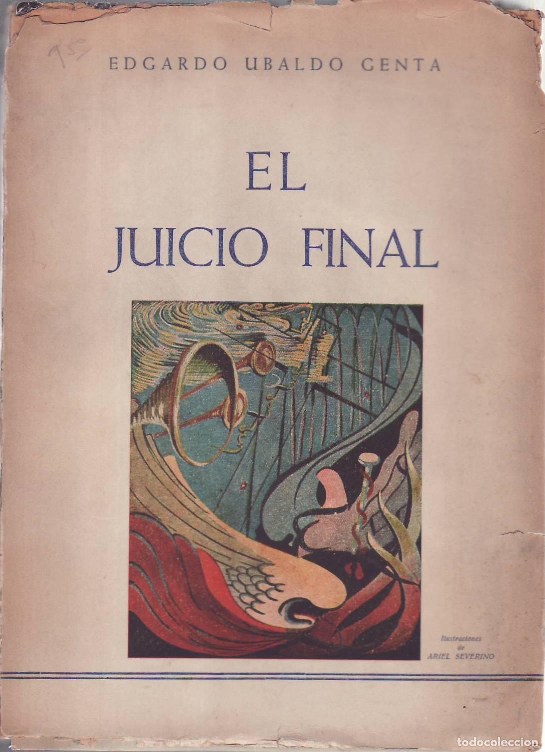 Livros em segunda m&atilde;o: GENTA, Edgardo Ubaldo.- - El juicio final. Epopeya de la humanidad desde el solio de Am&eacute;rica.
