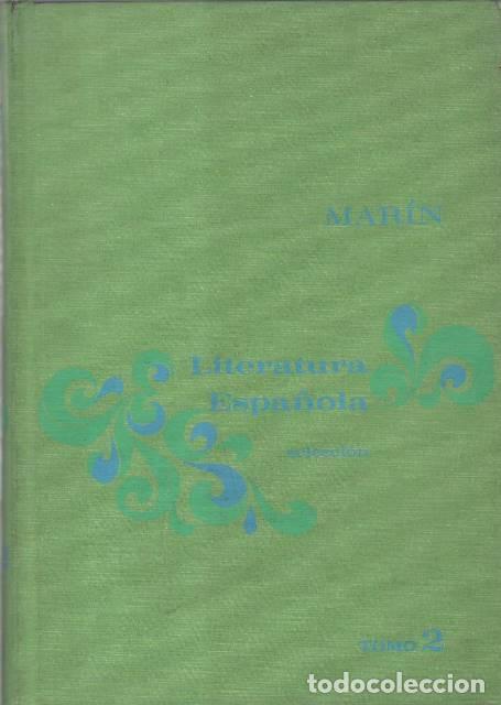 B&uuml;cher: MARIN, Diego.- - Literatura espa&ntilde;ola. Epoca moderna.