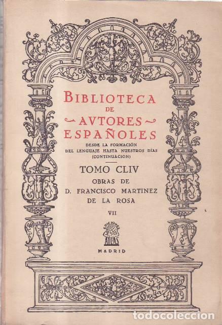 Livres: MARTINEZ DE LA ROSA, Francisco.- - Obras. Tomo VII (El esp&iacute;ritu del siglo, III). Edici&oacute;n y estudio p