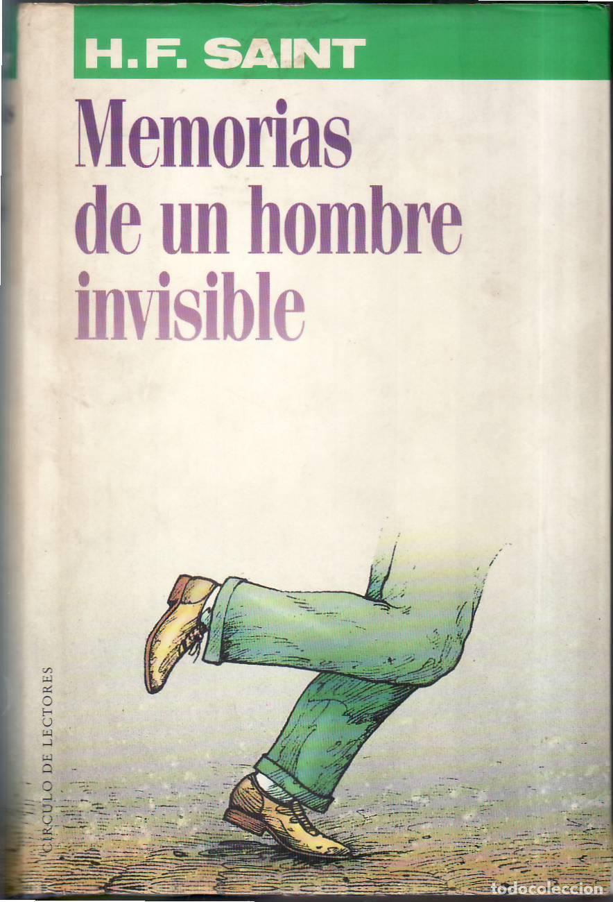 Livros em segunda m&atilde;o: SAINT, H. F.- - Memorias de un hombre invisible. Novela. Traducci&oacute;n de Javier Fern&aacute;ndez de Castro.