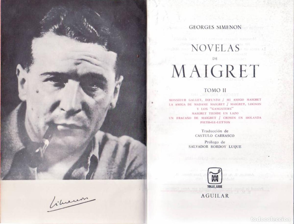 Libros: SIMENON, Georges.- - Obras. Tomo II - Foto 1