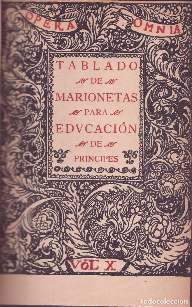 Libros: VALLE INCLAN, Ram&oacute;n del.- - Tablado de marionetas para educaci&oacute;n de pr&iacute;ncipes.