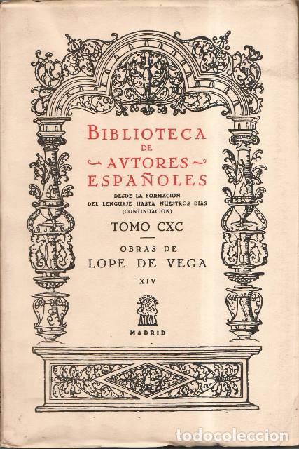 Libros: VEGA, Lope de.- - Obras, tomo XIV: Comedias mitol&oacute;gicas, continuaci&oacute;n.