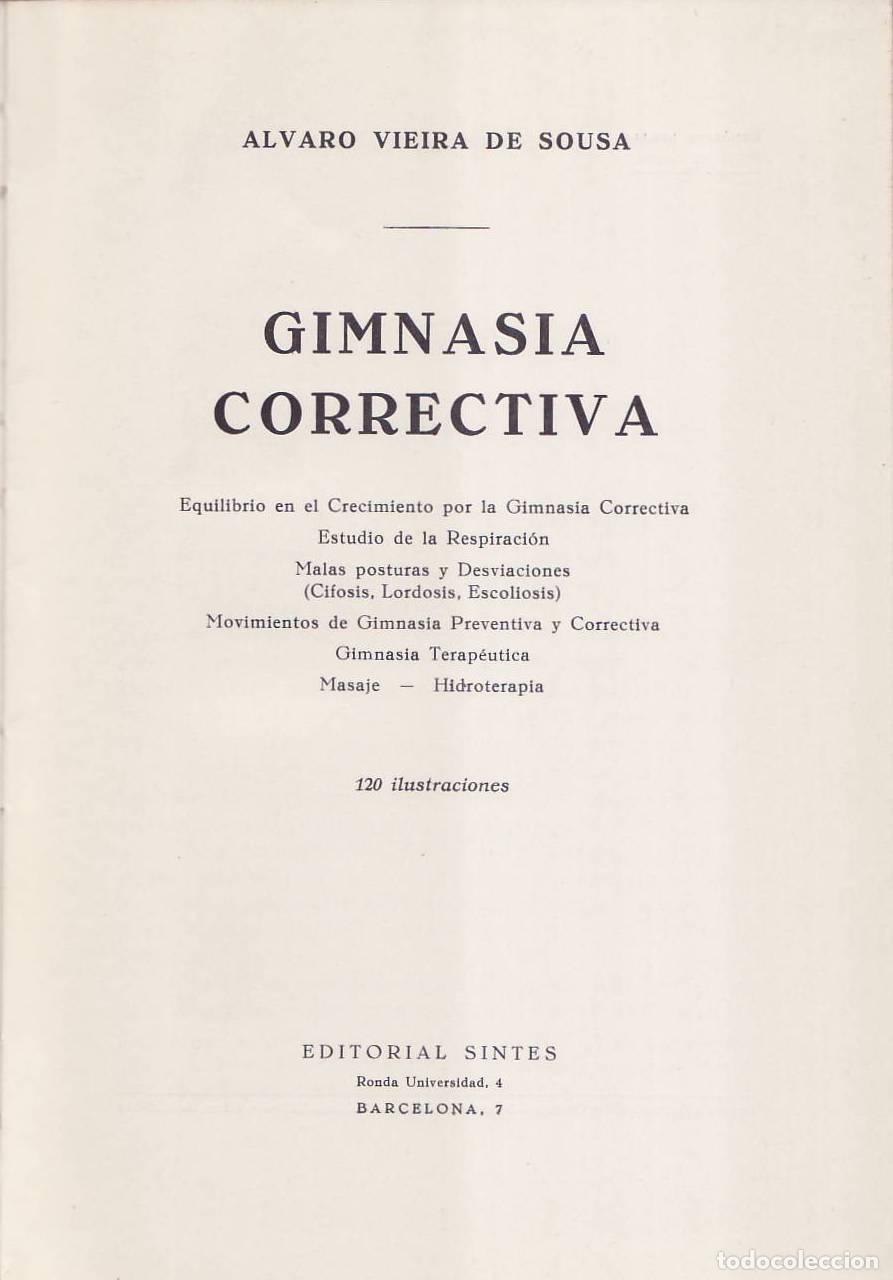 B&uuml;cher: VIEIRA DE SOUSA, Alvaro.- - Gimnasia correctiva.