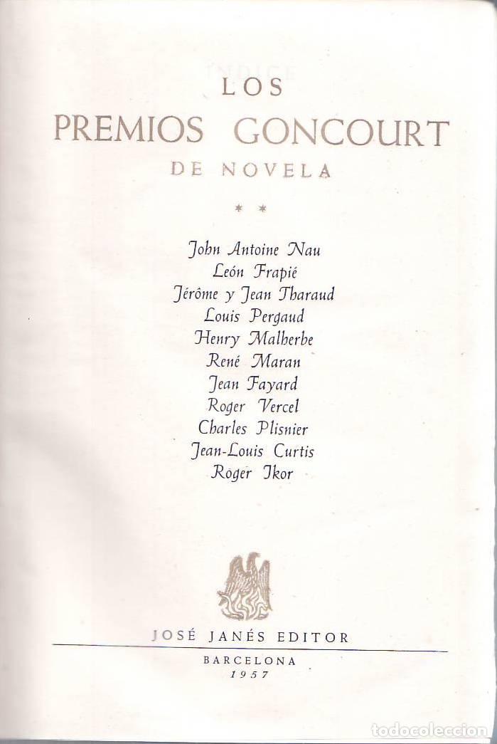Libri di seconda mano: VV. AA.- - LOS PREMIOS GONCOURT DE NOVELA, tomo II