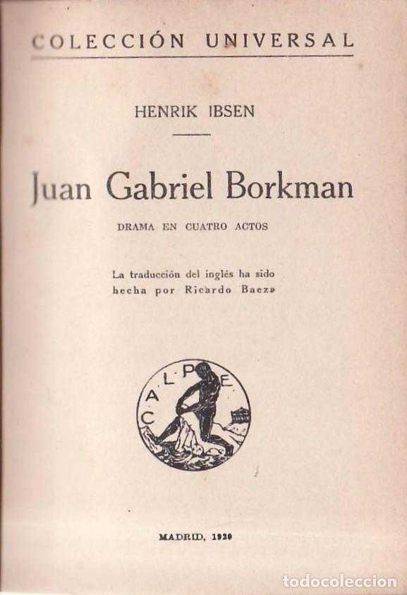 books: VV. AA.- - Henrik Ibsen, 6 obras en un volumen.