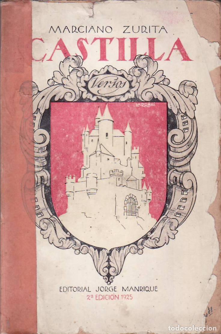 Libros: ZURITA, Marciano.- - Castilla. Versos. - Foto 1