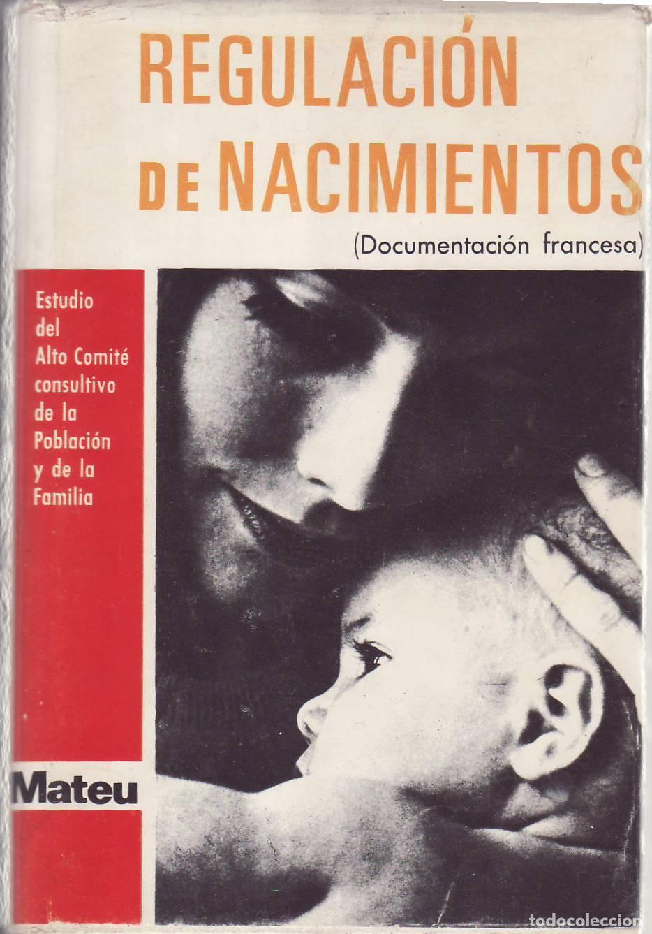 Libros: REGULACION DE NACIMIENTOS, DOCUMENTACION FRANCESA.- - Foto 1