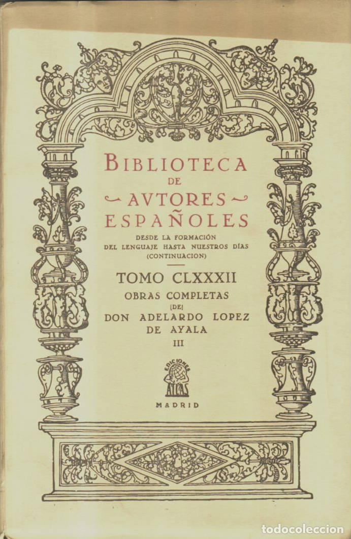 B&uuml;cher: LOPEZ DE AYALA, Adelardo.- - Obras completas, tomo III: Teatro.