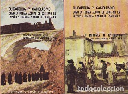Libri di seconda mano: VV. AA.- - Oligarqu&iacute;a y Caciquismo.