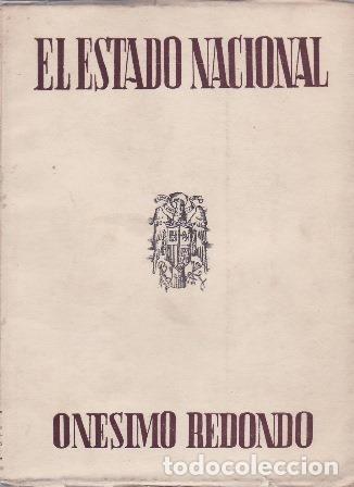 B&uuml;cher: REDONDO, On&eacute;simo.- - El Estado Nacional.
