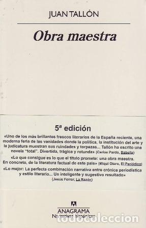 books: TALL&Oacute;N, Juan.- - Obra maestra.