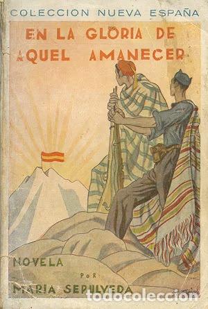 B&uuml;cher: SEPULVEDA, Mar&iacute;a.- - En la gloria de aquel amanecer... Cubierta de Carlos S&aacute;enz de Tejada