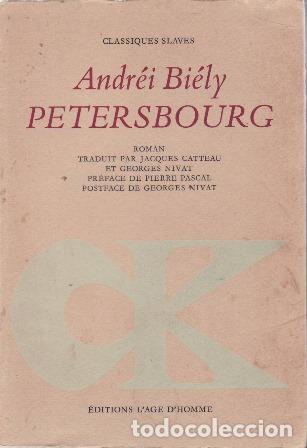 B&uuml;cher: BI&Eacute;LY, Andr&eacute;i.- - P&Eacute;TERSBOURG. Roman.