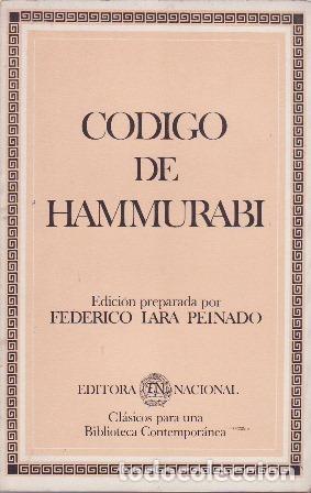 Libros: LARA PEINADO, Federico (ed.).- - C&oacute;digo de Hammurabi. - Foto 1