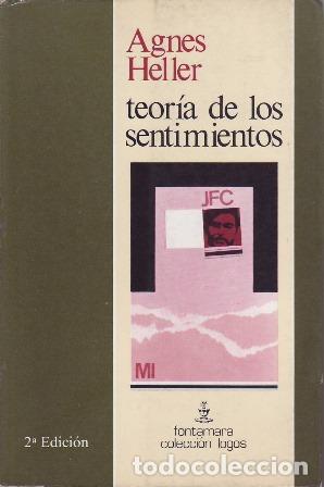 books: HELLER, Agnes.- - Teor&iacute;a de los sentimientos.