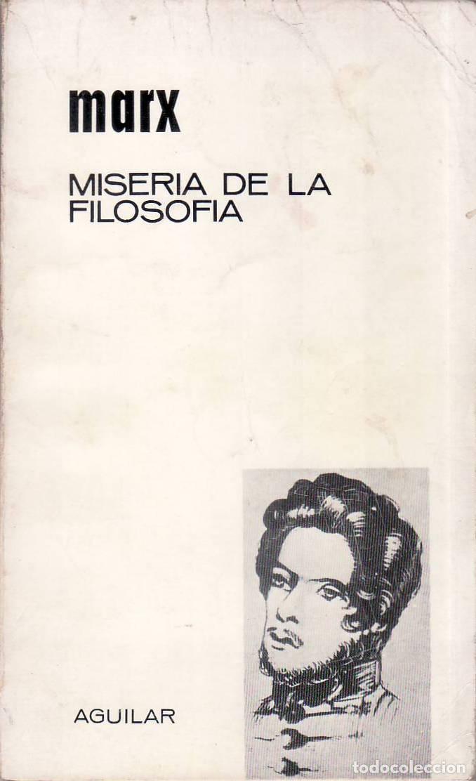 Libros: MARX, Karl.- - Miseria de la filosof&iacute;a. - Foto 1