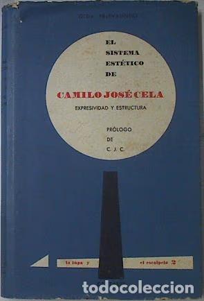 Libri di seconda mano: PRJEVALINSKY, Olga.- - El sistema est&eacute;tico de Camilo Jos&eacute; Cela. Expresividad y estructura. Pr&oacute;logo d